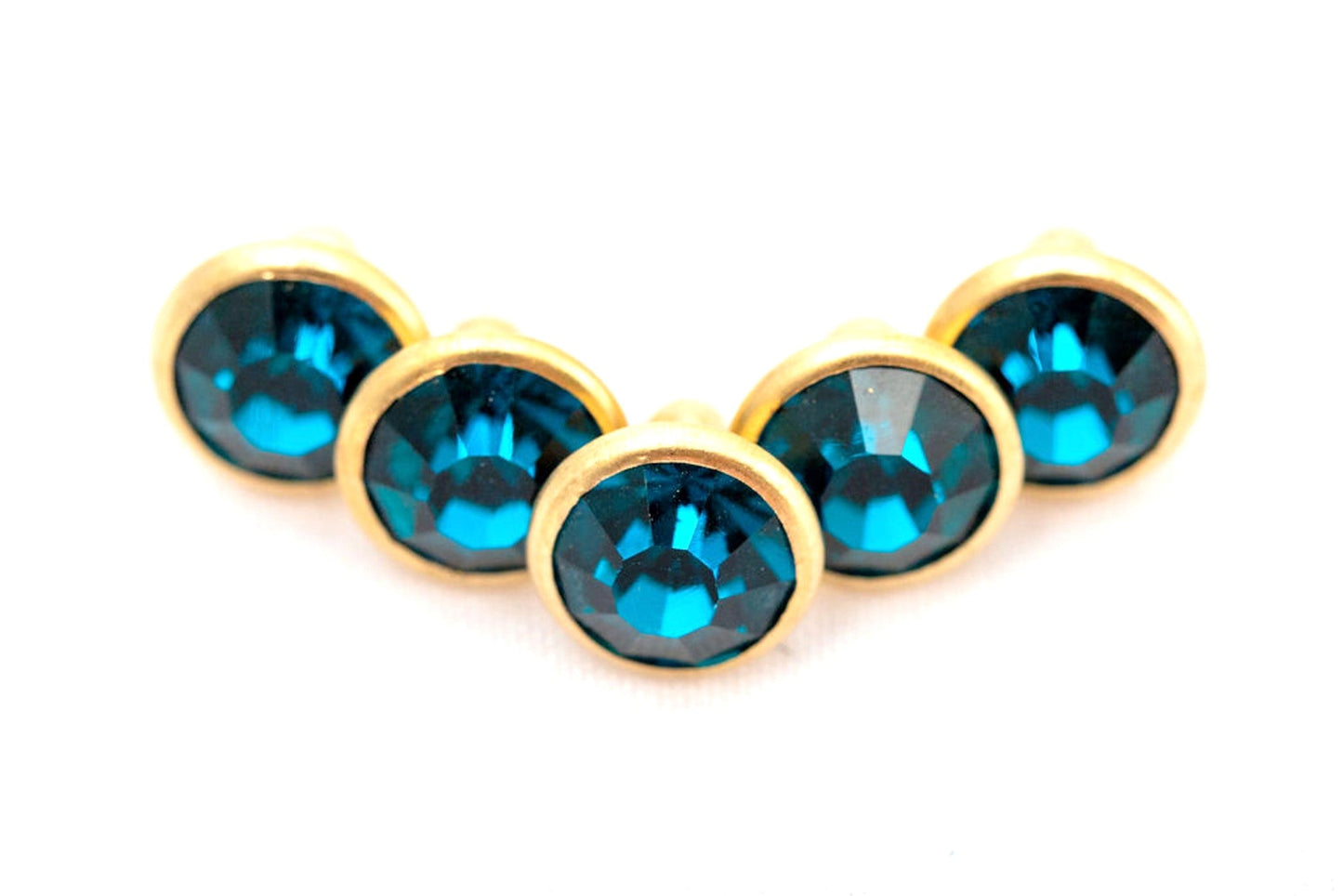 8mm Crystal Rivets - 50ct