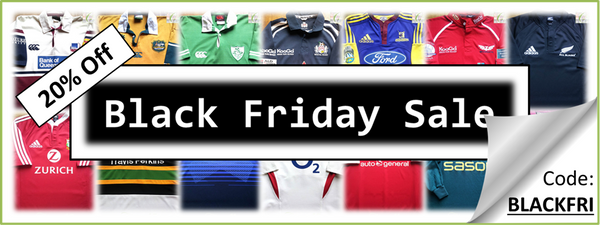 Black Friday Sale - Classic Rugby Shirts