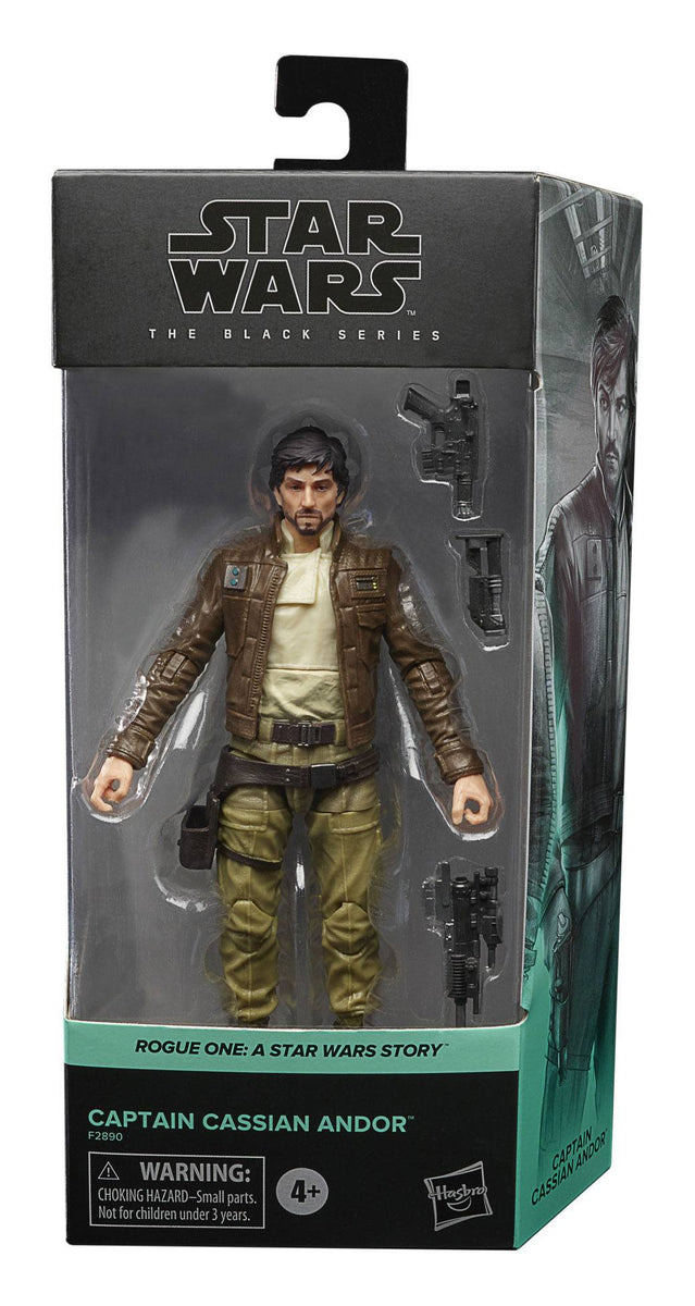 STAR WARS ROGUE ONE CASSIAN ANDOR POSEABLE COLLECTABLE FIGURE BLACK SERIES 