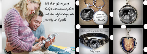 Baby Sonogram Jewelry 