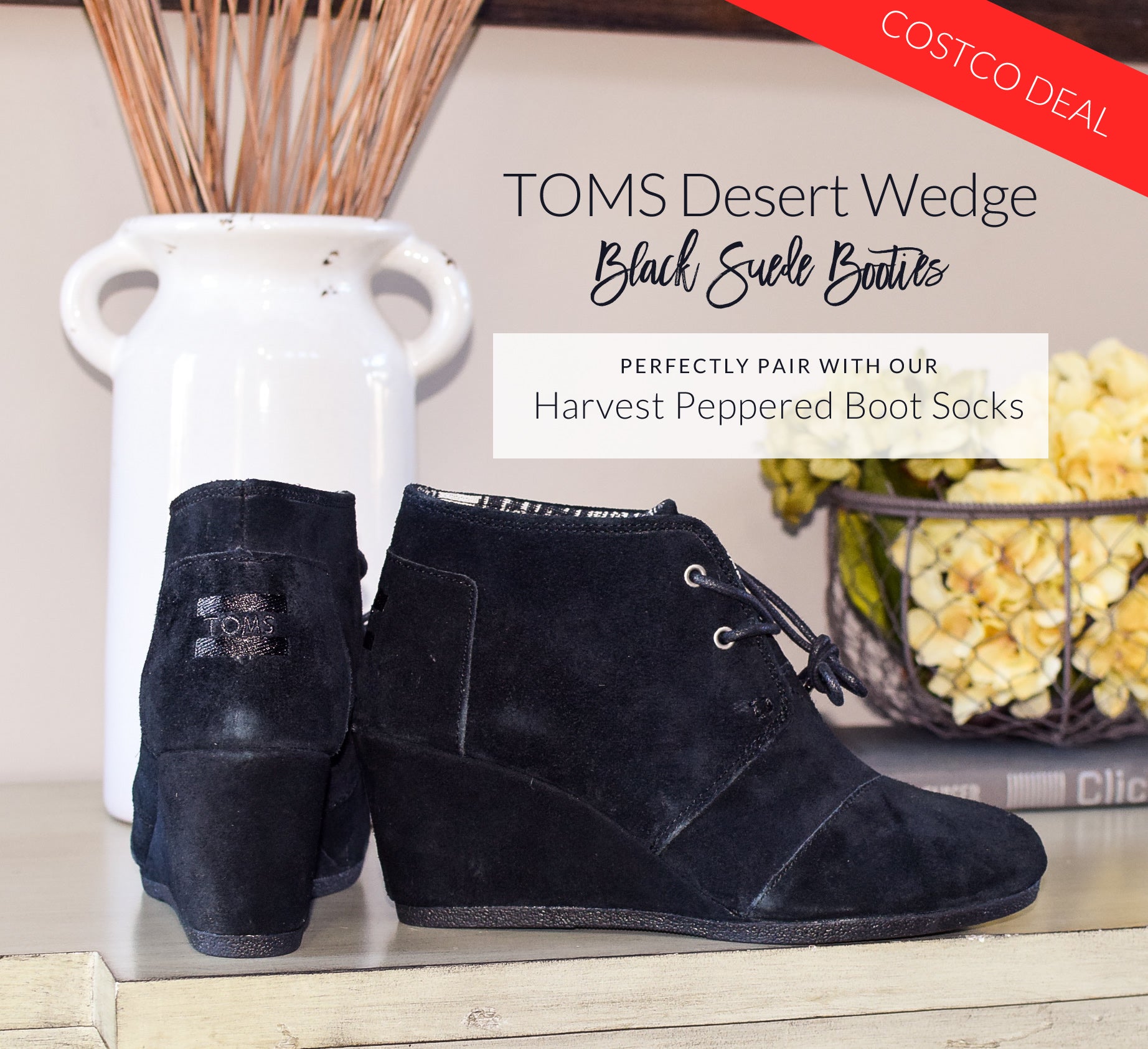toms wedge booties sale