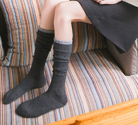grey boot socks