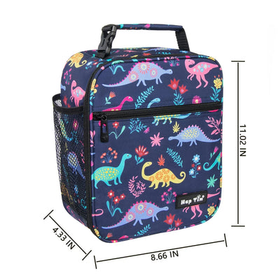 Bunnybento Insulated Lunch Box Dinosaur Print