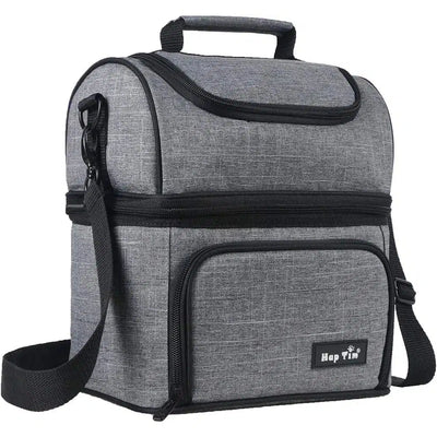 Pigwiggy Insulated Lunch Bag Gray