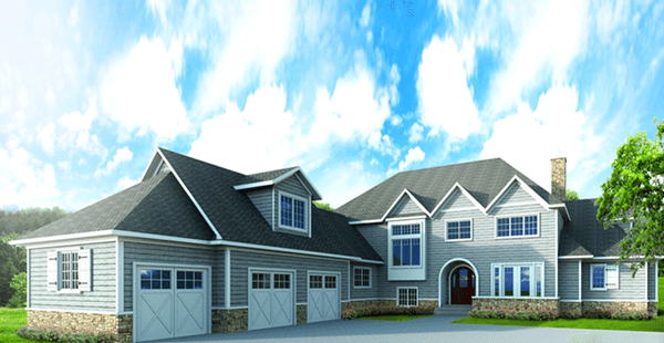 Residential 3D Exterior Rendering