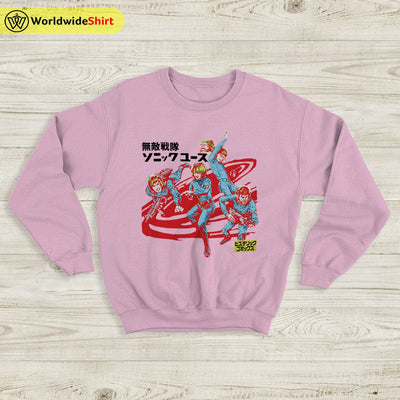 1992 Sonic Youth Japan Tour Sweatshirt Sonic Youth Shirt Classic Rock - WorldWideShirt
