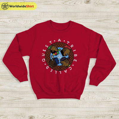 A Tribe Called Quest Cartoon Sweatshirt A Tribe Called Quest Shirt ATCQ - WorldWideShirt