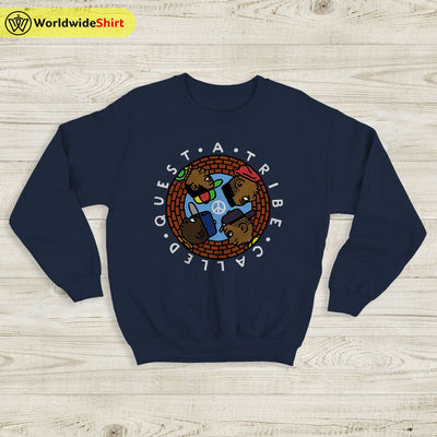 A Tribe Called Quest Cartoon Sweatshirt A Tribe Called Quest Shirt ATCQ - WorldWideShirt