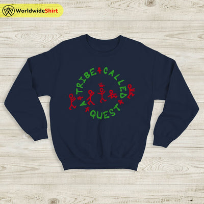 A Tribe Called Quest Color Logo Sweatshirt A Tribe Called Quest Shirt - WorldWideShirt