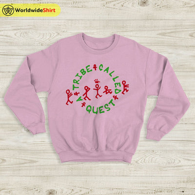 A Tribe Called Quest Color Logo Sweatshirt A Tribe Called Quest Shirt - WorldWideShirt