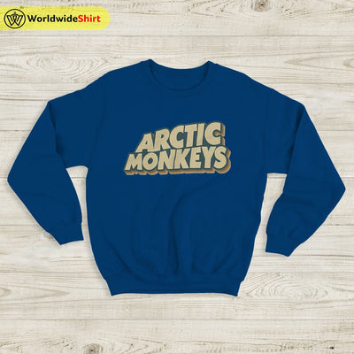 Arctic Monkeys Vintage Logo Sweatshirt Arctic Monkeys Shirt Music Shirt - WorldWideShirt