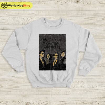 Arctic Monkeys Vintage Poster Sweatshirt Arctic Monkeys Shirt Music Shirt - WorldWideShirt