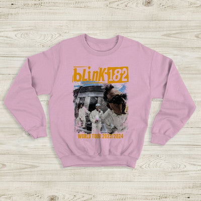 Blink-182 World Tour 2023-2024 Sweatshirt Blink-182 Shirt Music Shirt - WorldWideShirt