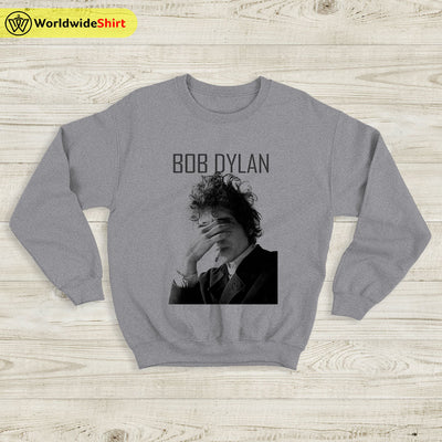 Bob Dylan Photoshoot Sweatshirt Bob Dylan Shirt Music Shirt - WorldWideShirt