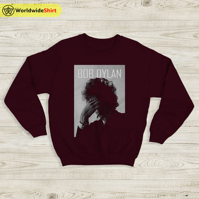 Bob Dylan Photoshoot Sweatshirt Bob Dylan Shirt Music Shirt - WorldWideShirt