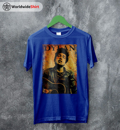 Bob Dylan Young Vintage 90's T Shirt Bob Dylan Shirt Music Shirt - WorldWideShirt