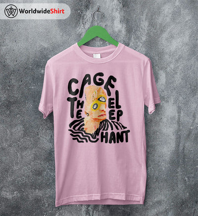 Cage The Elephant Merch Band Melophobia T Shirt Cage The Elephant Shirt - WorldWideShirt