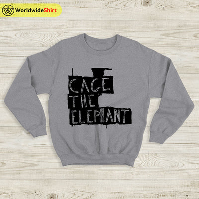 Cage the Elephant Sweatshirt Tour Vintage Sweater Cage The Elephant Merch - WorldWideShirt