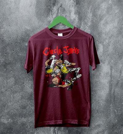 Circle Jerks Thrashers Punk T Shirt Circle Jerks Shirt Music Shirt - WorldWideShirt