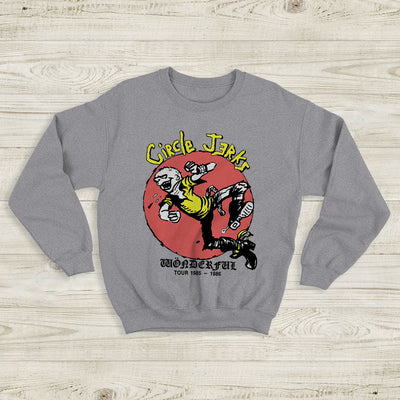 Circle Jerks Wonderful Tour Sweatshirt Circle Jerks Shirt Music Shirt - WorldWideShirt