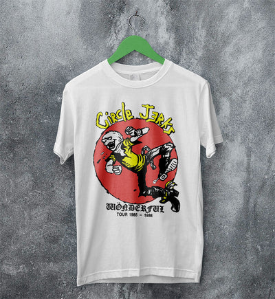 Circle Jerks Wonderful Tour T Shirt Circle Jerks Shirt Music Shirt - WorldWideShirt