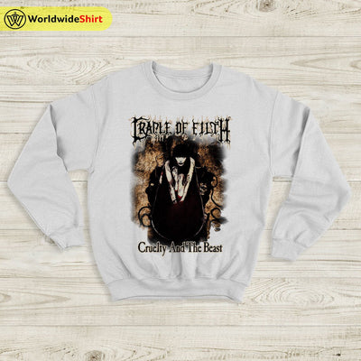 Cradle Of Filth Cruelty and the Beast Sweatshirt Cradle Of Filth Shirt - WorldWideShirt