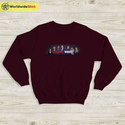 Criminal Minds Cast Poster Sweatshirt Criminal Minds Shirt TV Shirt - WorldWideShirt