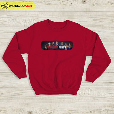 Criminal Minds Cast Poster Sweatshirt Criminal Minds Shirt TV Shirt - WorldWideShirt