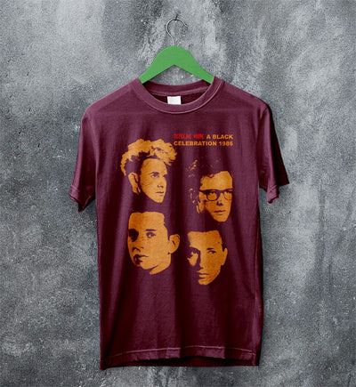 Depeche Mode Black Celebration T Shirt Depeche Mode Shirt Band Shirt - WorldWideShirt