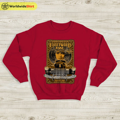 Fleetwood Mac 1969 Poster Sweatshirt Fleetwood Mac Shirt Band Shirt - WorldWideShirt