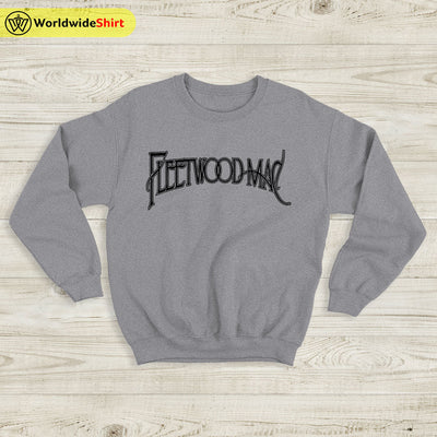 Fleetwood Mac Vintage Logo Sweatshirt Fleetwood Mac Shirt Band Shirt - WorldWideShirt
