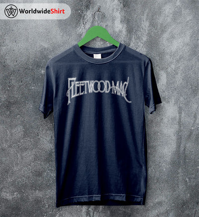 Fleetwood Mac Vintage Logo T Shirt Fleetwood Mac Shirt Band Shirt - WorldWideShirt