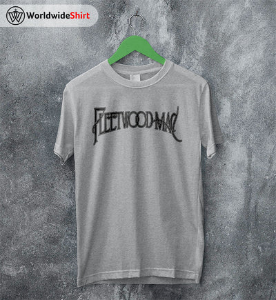 Fleetwood Mac Vintage Logo T Shirt Fleetwood Mac Shirt Band Shirt - WorldWideShirt