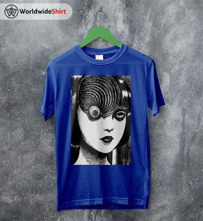 Gore Goru Eyeball Manga T-Shirt Tomie Junji Ito Shirt Anime Shirt - WorldWideShirt