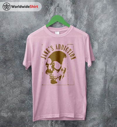 Jane's Addiction Skull Logo Vintage 90's T shirt Jane's Addiction Shirt - WorldWideShirt