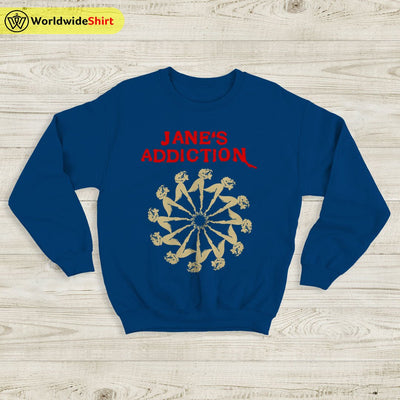 Jane's Addiction Vintage Logo Sweatshirt Jane's Addiction Shirt - WorldWideShirt