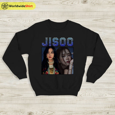 Jisoo Raptee Vintage 90's Sweatshirt BLACKPINK Shirt KPOP Shirt - WorldWideShirt