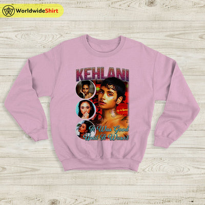 Kehlani Vintage 90's Tour Sweatshirt Kehlani Shirt Music Shirt - WorldWideShirt