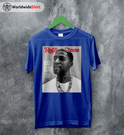 Kid Cudi Rolling Stone Poster T Shirt Kid Cudi Shirt Rapper Shirt - WorldWideShirt