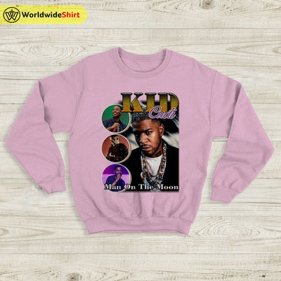 Kid Cudi Vintage 90's Sweatshirt Kid Cudi Shirt Rapper Shirt - WorldWideShirt