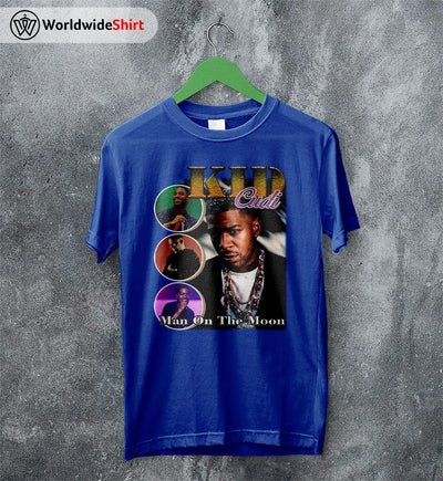 Kid Cudi Vintage 90's T Shirt Kid Cudi Shirt Rapper Shirt - WorldWideShirt