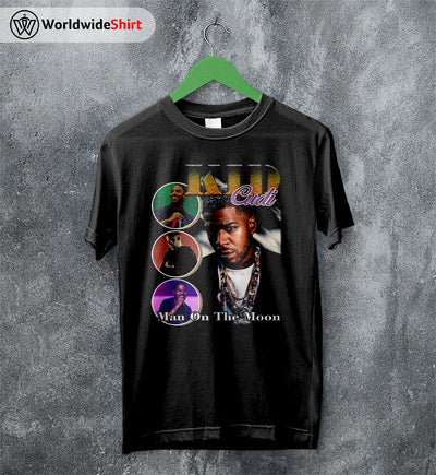 Kid Cudi Vintage 90's T Shirt Kid Cudi Shirt Rapper Shirt - WorldWideShirt