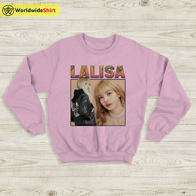 Lalisa Raptee Vintage 90's Sweatshirt BLACKPINK Shirt KPOP Shirt - WorldWideShirt