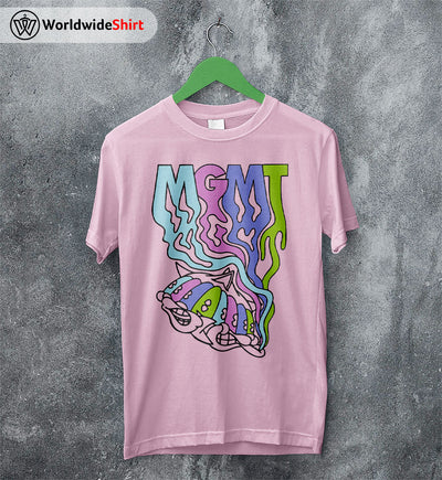 MGMT Congratulations Tour T Shirt MGMT Shirt Music Shirt - WorldWideShirt