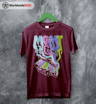 MGMT Congratulations Tour T Shirt MGMT Shirt Music Shirt - WorldWideShirt