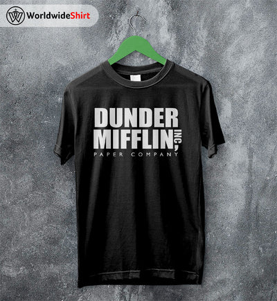 Dunder Mifflin Logo T-shirt The Office Shirt TV Show