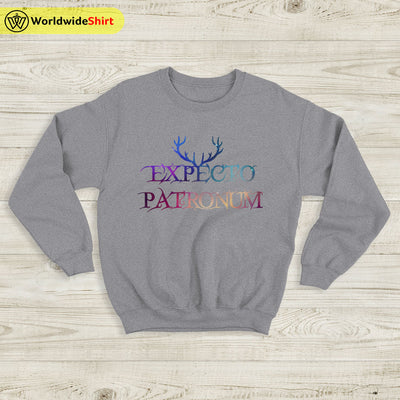 Expecto Patronum Galaxy Sweatshirt Harry Potter Shirt Hogwarts Shirt