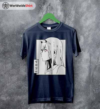 Zero Two T-Shirt Darling in the Franxx Shirt Anime Shirt