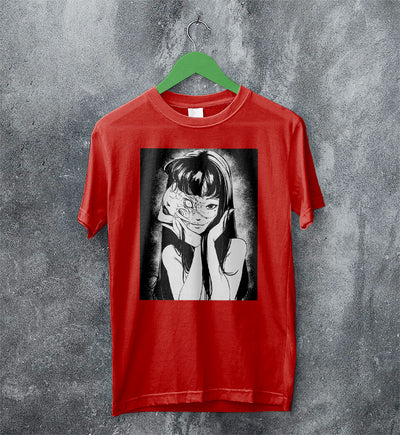 Tomie Junji Ito Uzumaki Manga T-Shirt Tomie Junji Ito Shirt Anime Shirt