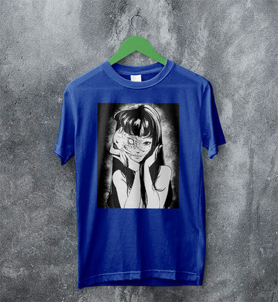 Tomie Junji Ito Uzumaki Manga T-Shirt Tomie Junji Ito Shirt Anime Shirt